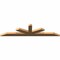 Ekena Millwork Saratoga Smooth Timber Gable Bracket, Western Red Cedar, 96"W x 24"H x 3 1/2"D x 5 1/2"F, 6/12 Pitch GBW096X24X0406SAR00SWR - alternate 3